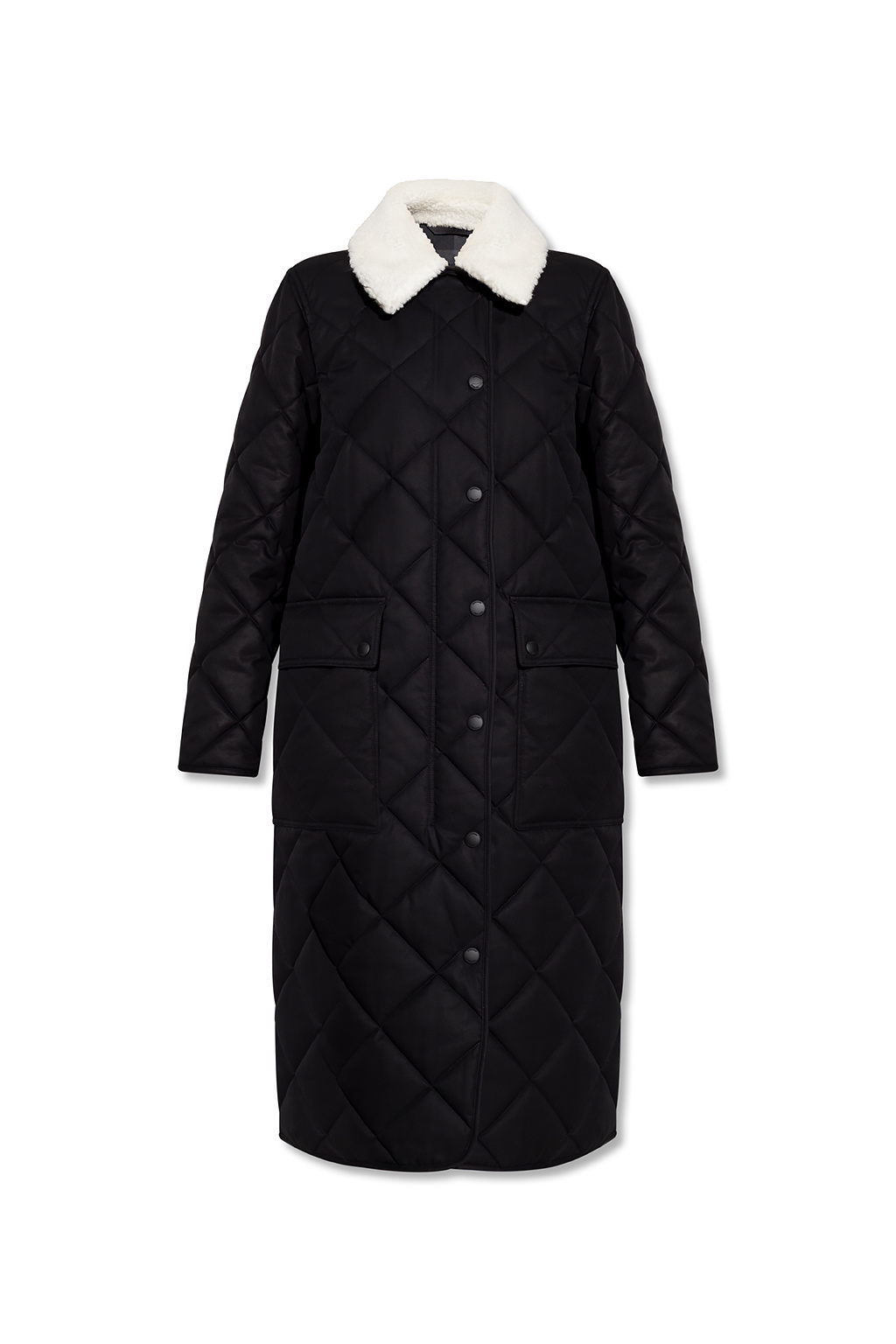 Black Kemptown quilted coat porte documents Burberry IetpShops